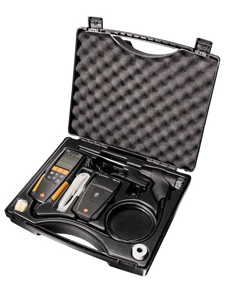 gas analyzer with printer|testo 310 Combustion Analyzer Kit with Printer .